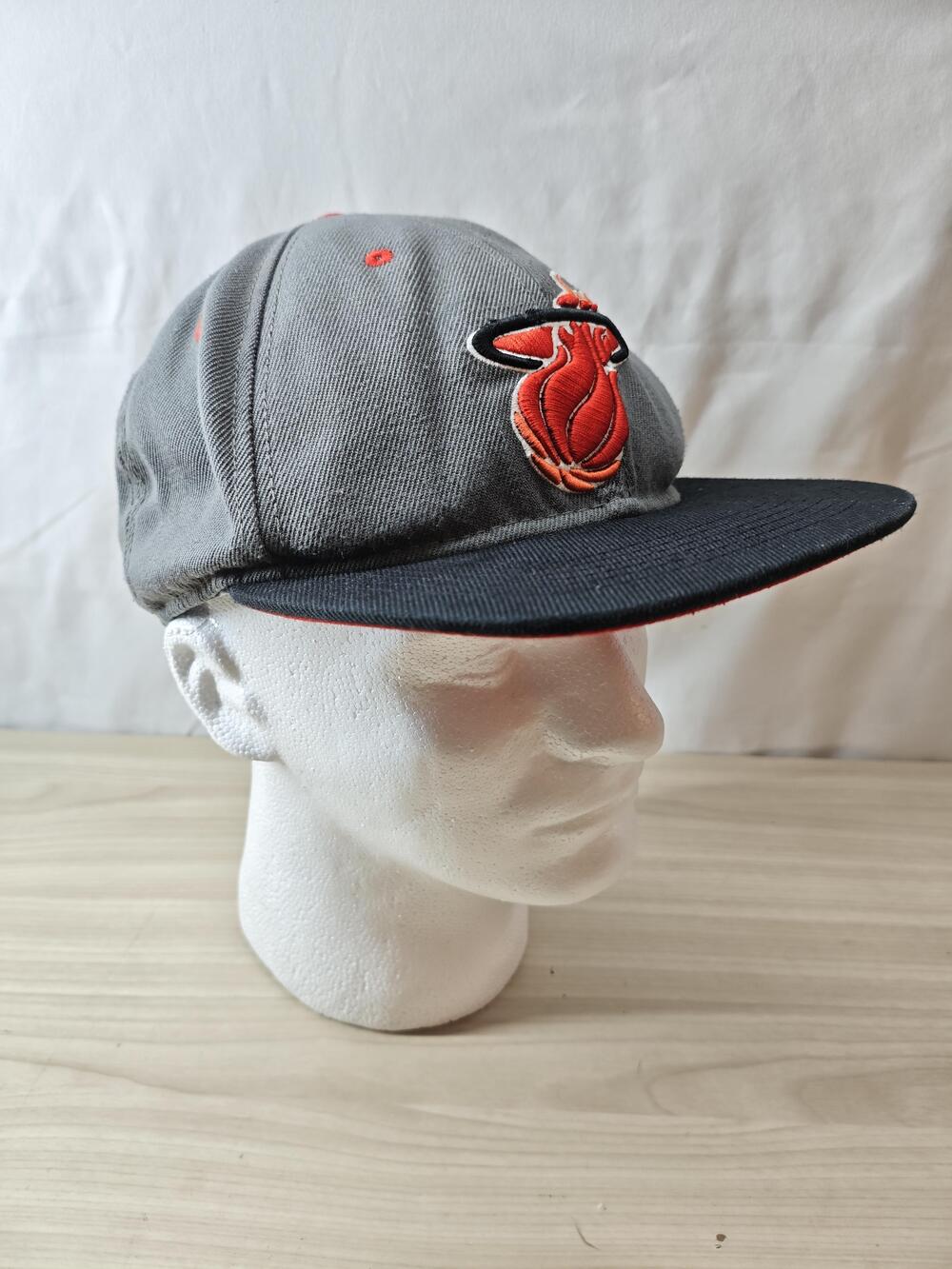 Vintage Miami Heat Hat Cap Snap Back NBA Basketball Hardwood Classics 90s